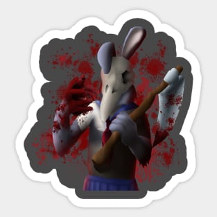 Crow Rabbit Sticker